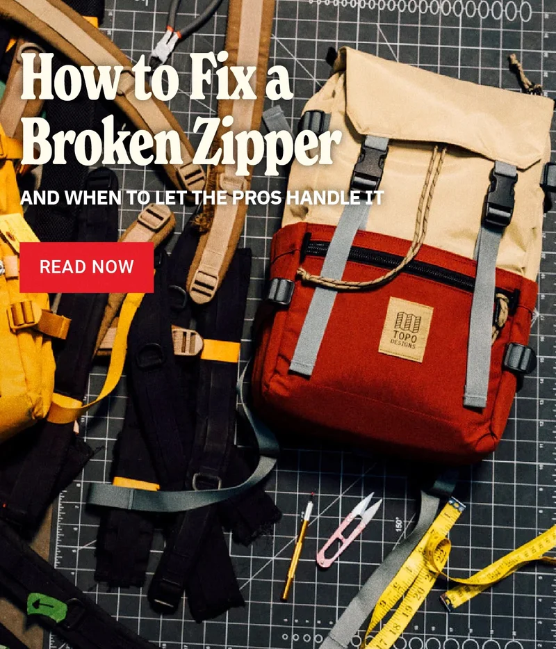How to fix a broken zipper