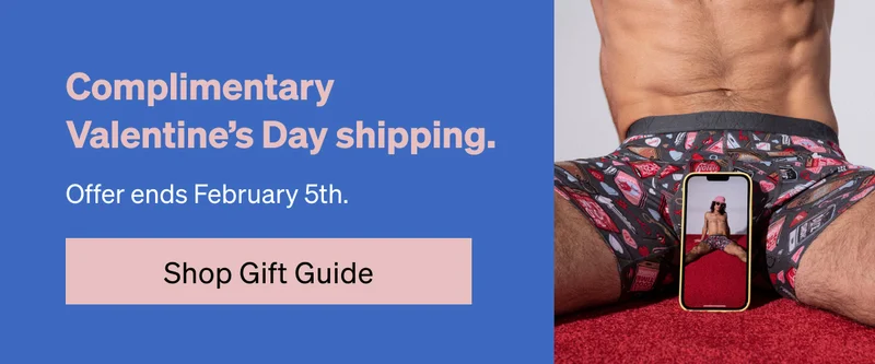 Complimentary Valentine's Day shipping