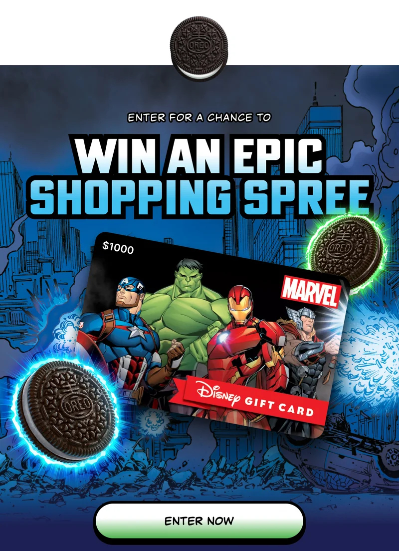 Enter for a Chance to Win An Epic Shopping Spree Enter for a Chance to Win An Epic Shopping Spree
