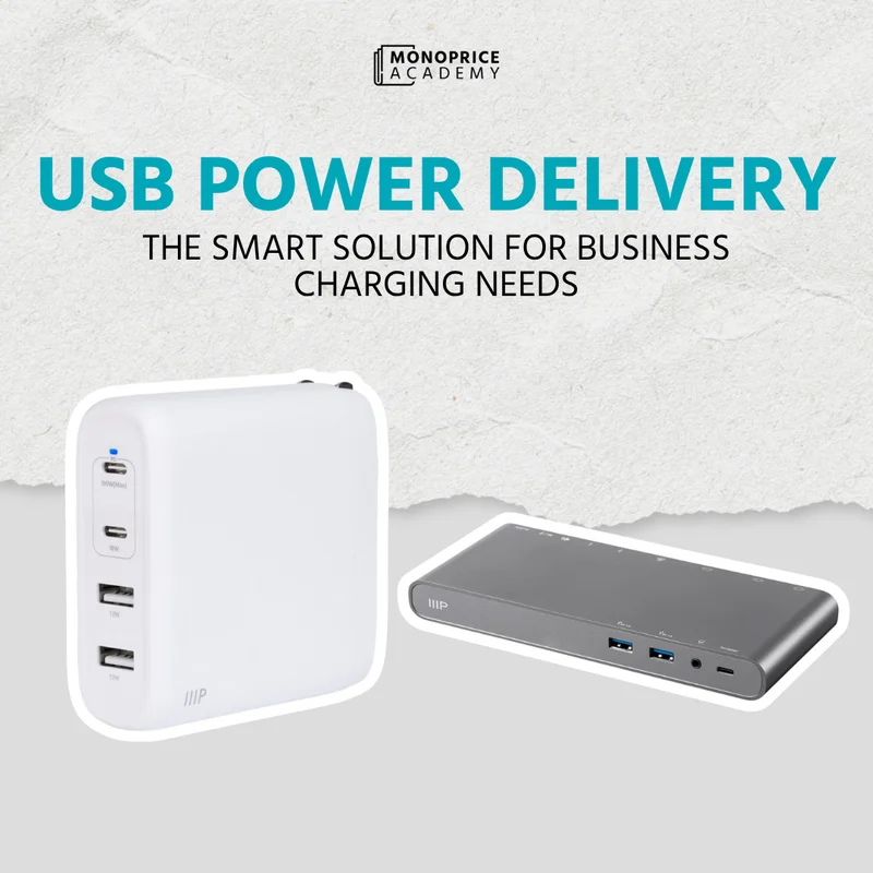 USB Power Delivery: The Smart Solution For Business Charging Needs.