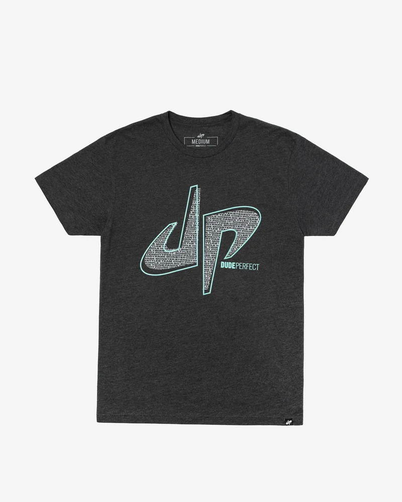 Image of Pound It Reflective Tee (Charcoal Heather)