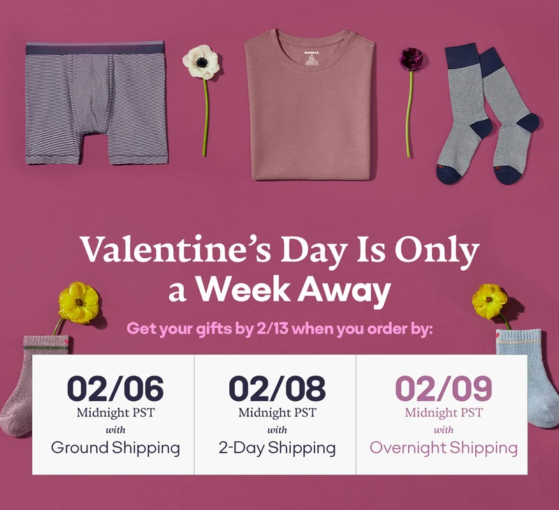 Valentine's Day Is Only a Week Away