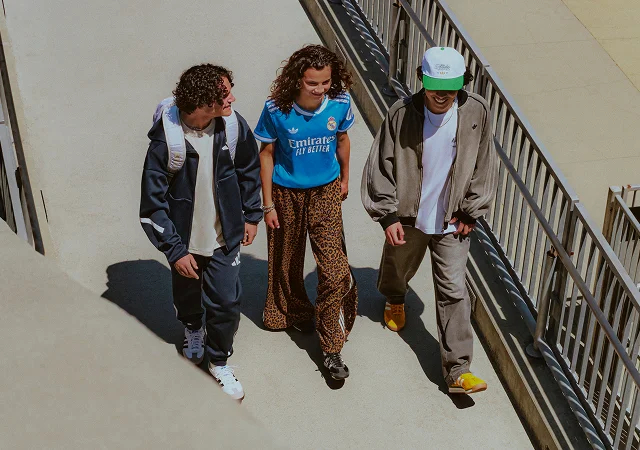 Teens walking