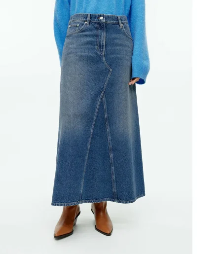 Maxi Denim Skirt