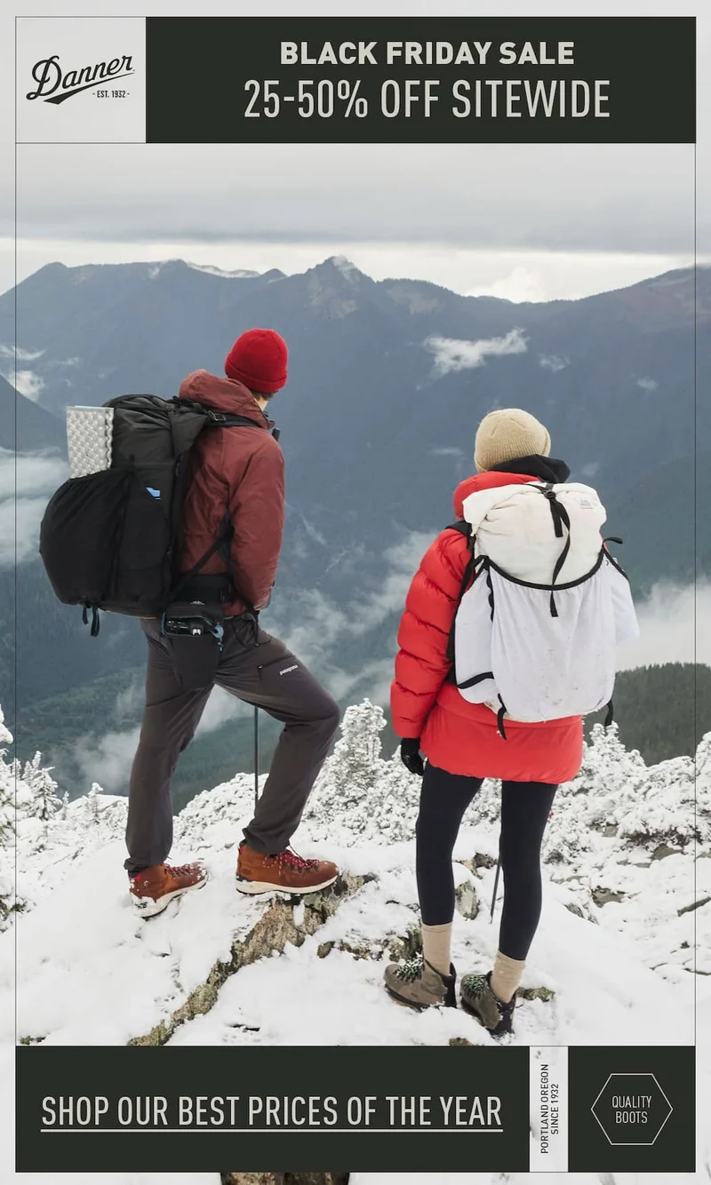 Danner: Black Friday Sale - 25-50% Off Sitewide - Shop our best prices of the year