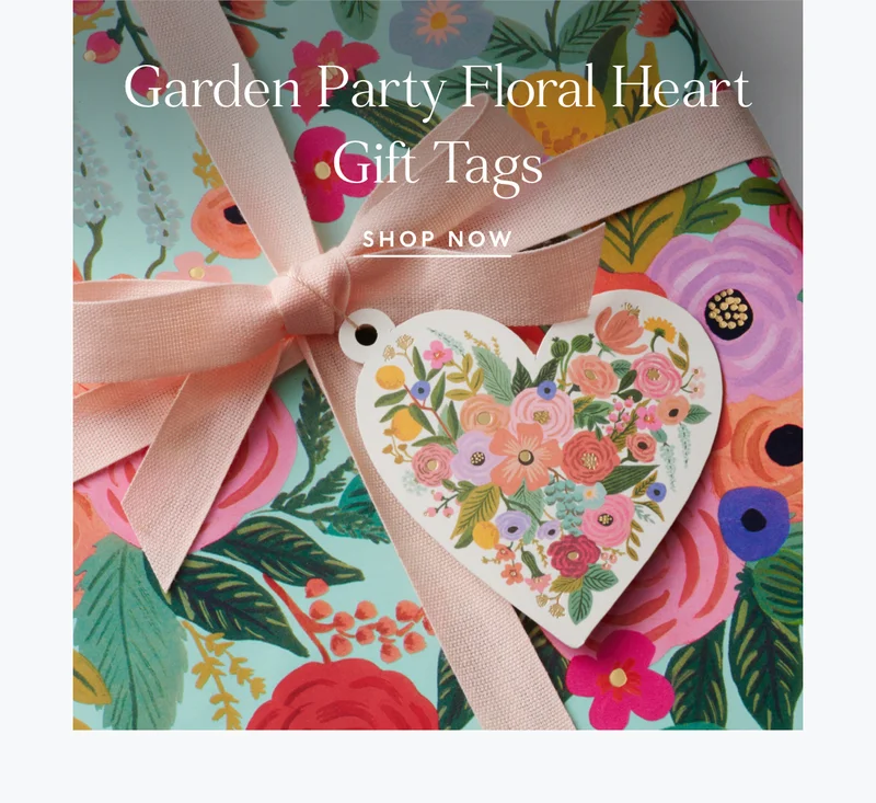 Shop Garden Party Gift Tags