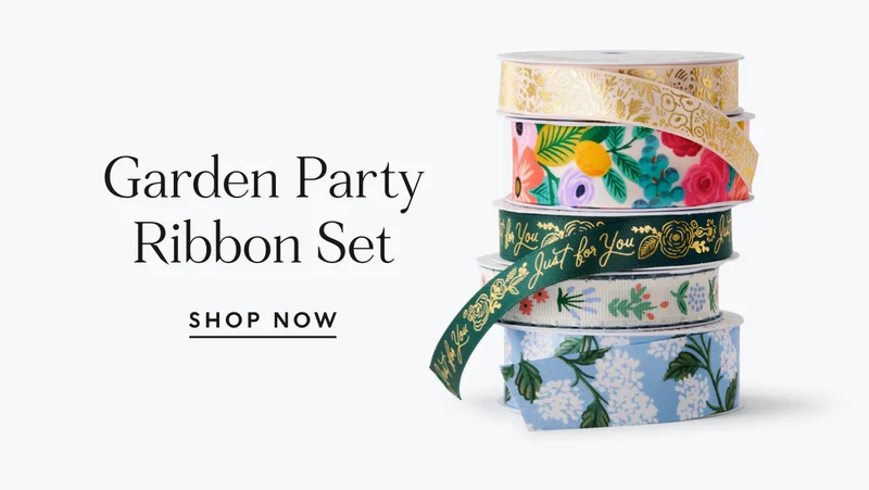 Shop Garden Party Ribbon Set