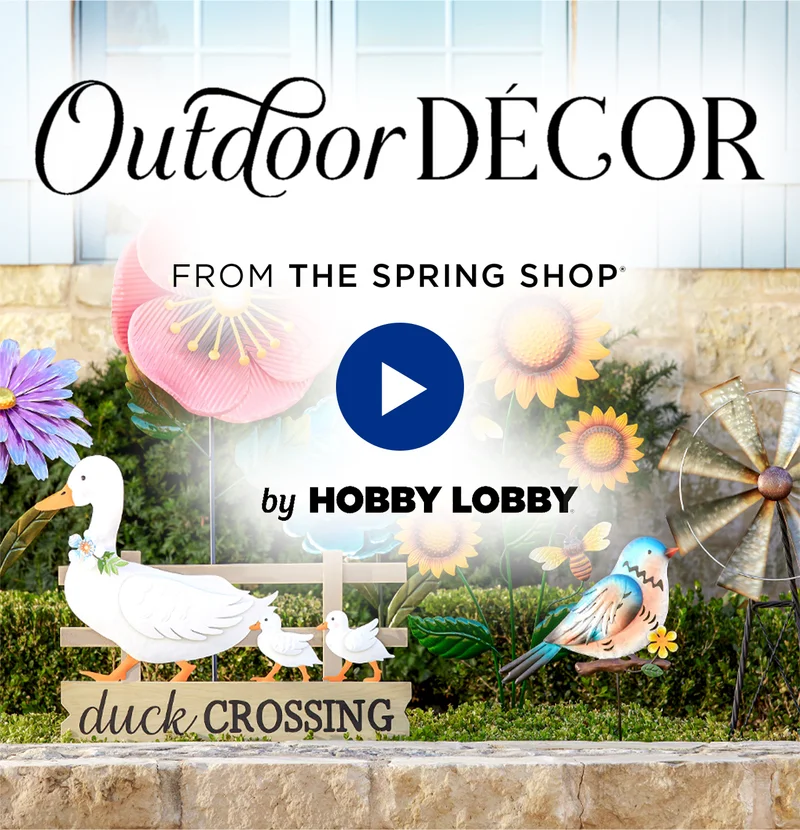 Spring Yard Decor