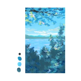 Pastel Lake T-Shirt