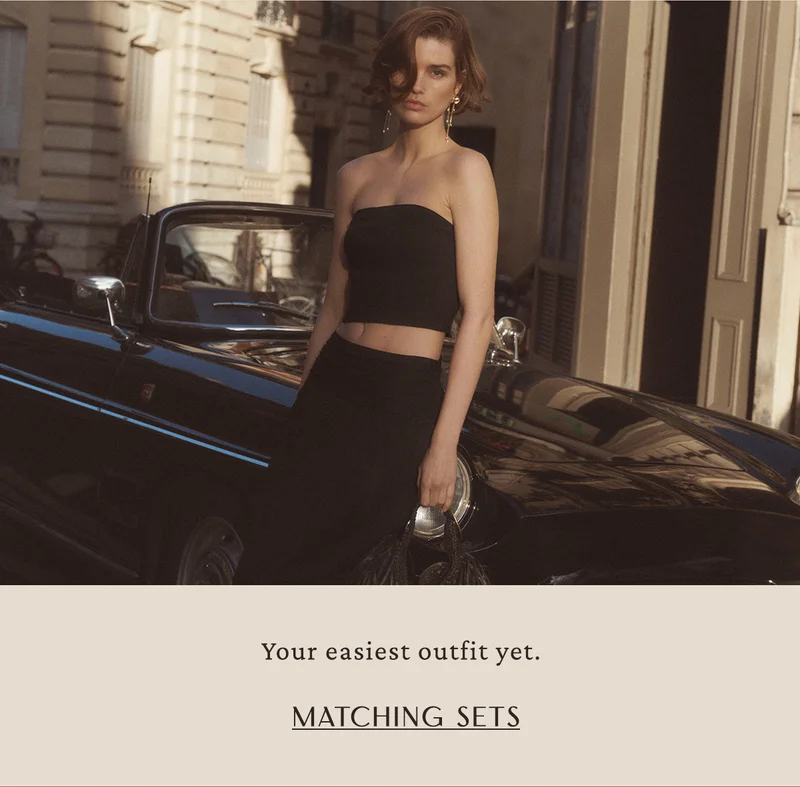 your easiest outfit yet. matching sets