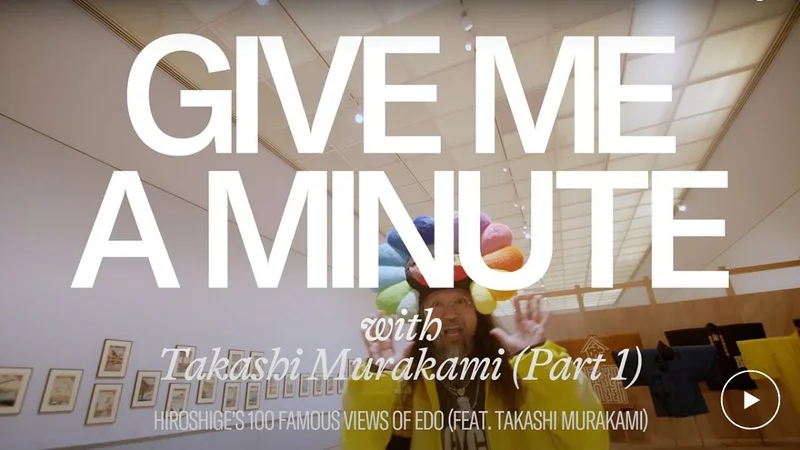 Give Me a Minute with Takashi Murakami