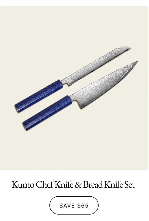 Kumo Chef Knife & Bread Knife Set