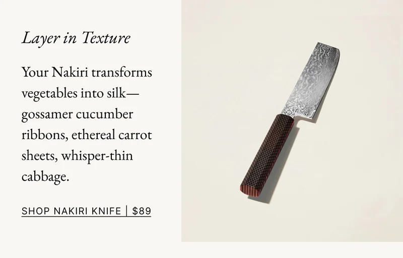 Kumo VG10 Nakiri Knife