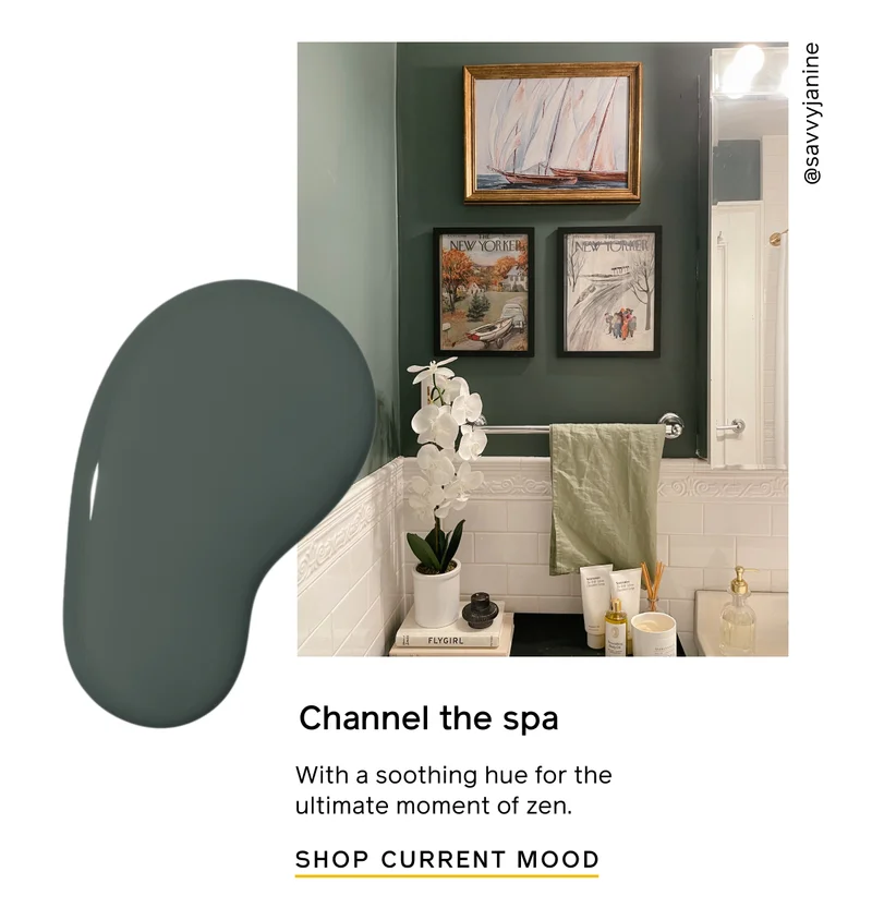 Channel the spa with a soothing hue for the ultimate moment of zen. SHOP CURRENT MOOD