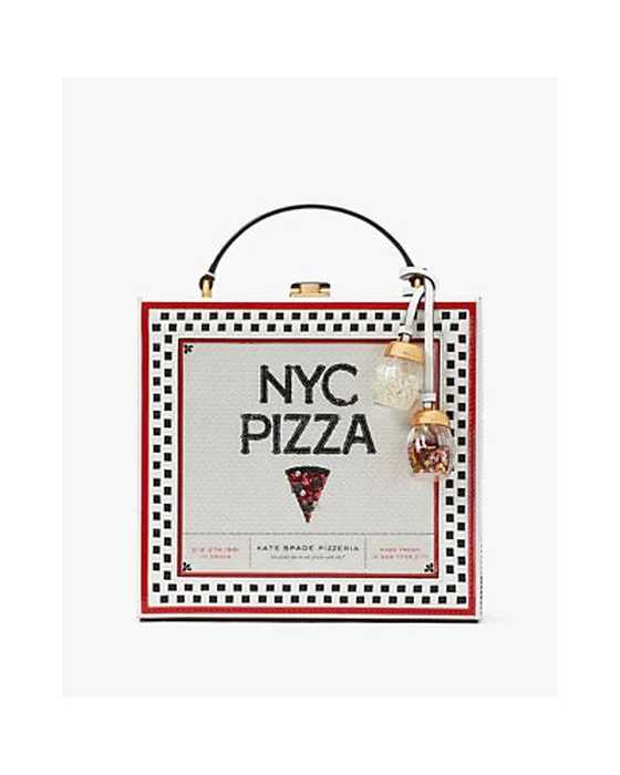 Slice 3D Pizza Box Top-handle Bag