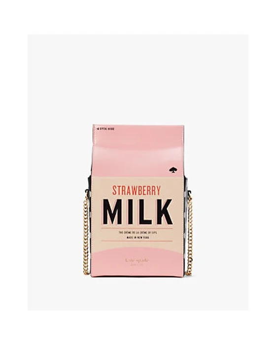 Milk Carton Printed Crossbody