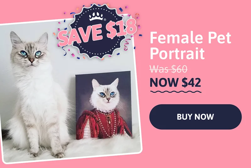 SAVE $18. Shop 30% off Female Pet Portraits