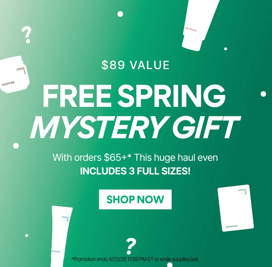 FREE MYSTERY GIFT W/ ORDERS $65+