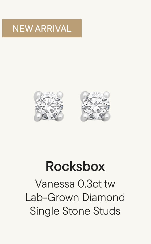 Vanessa 0.3ct tw Lab-Grown Diamond Single Stone Studs