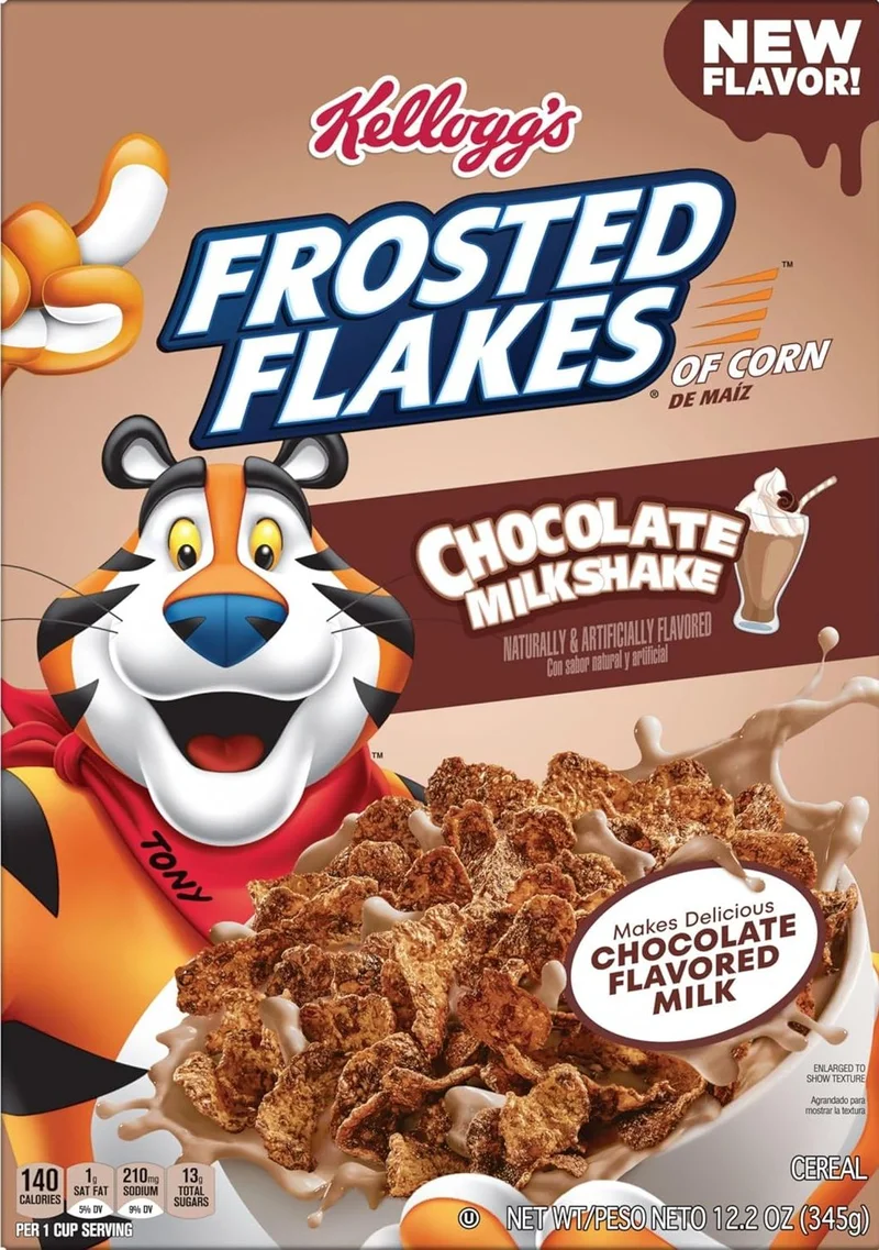 Image of Kellog's Frosted Flakes - Chocolate Milkshake