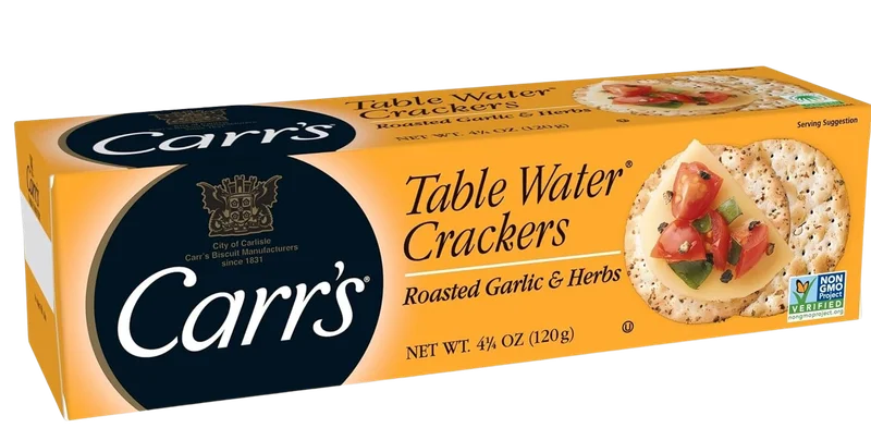 Image of Carr's Roasted Garlic and Herbs Table Water Crackers