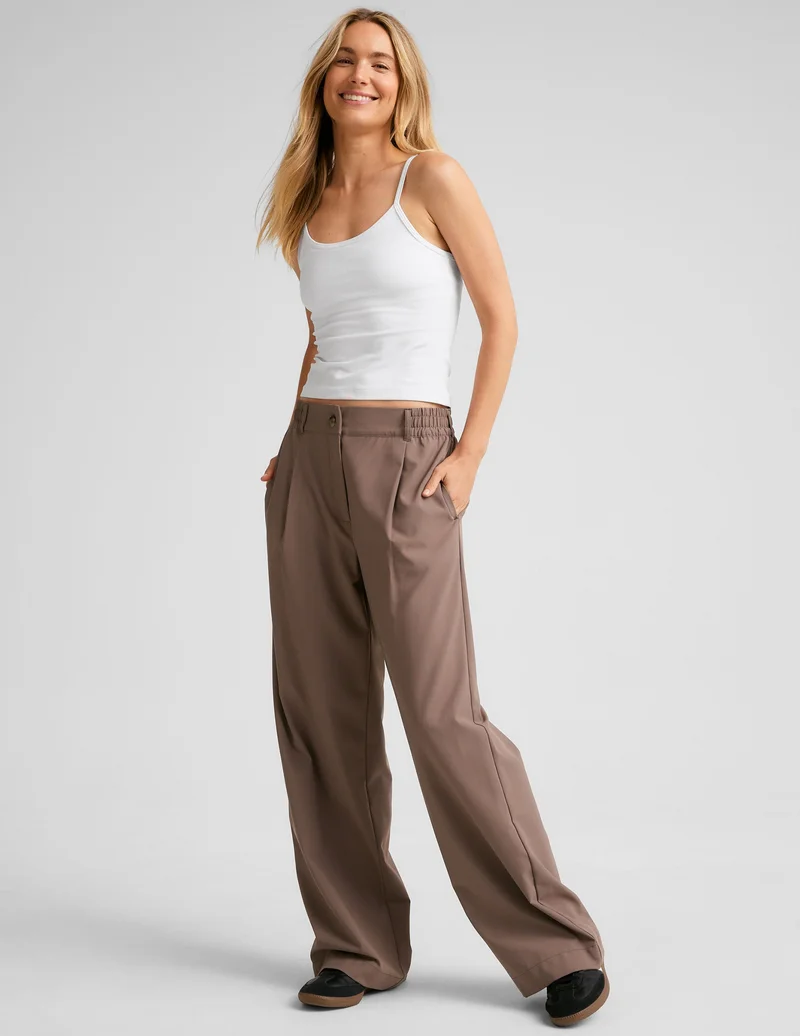 Image of Status Wide Leg Trouser