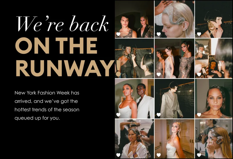 We’re back on the runway! | New York Fashion Week has arrived, and we’ve got the hottest trends of the season queued up for you.