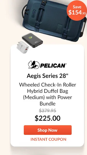 Pelican Aegis Series 28inches Wheeled Check-In Roller Hybrid Duffel Bag (Medium)