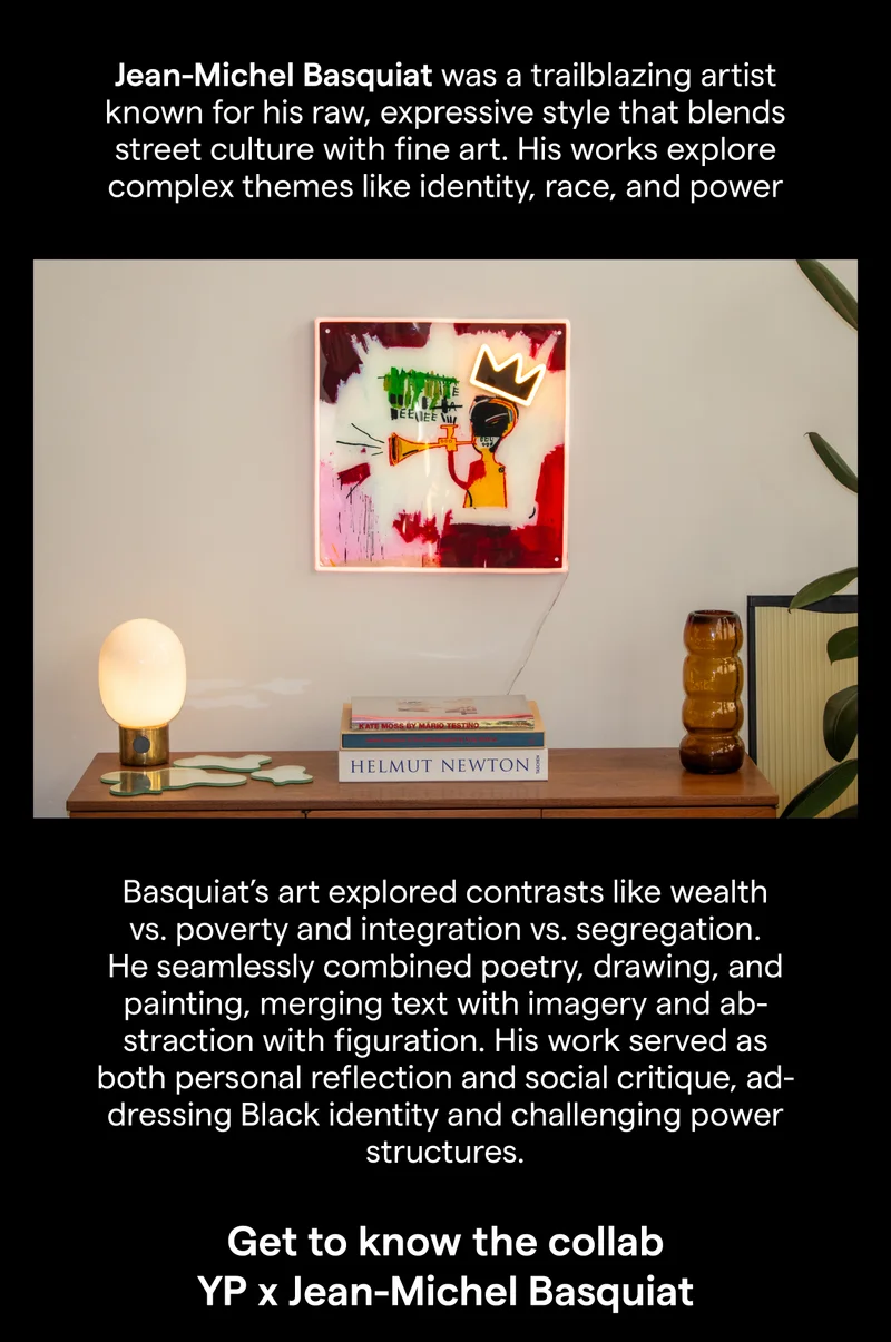 Get To Know The Collab YP x Jean-Michel Basquiat