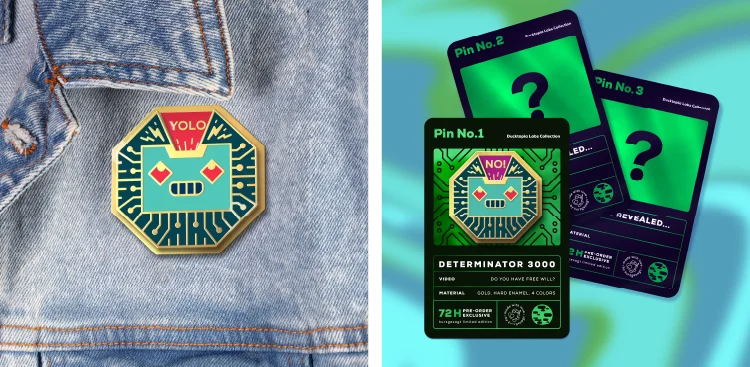 The LIMITED EDITION Determinator 3000 Pin