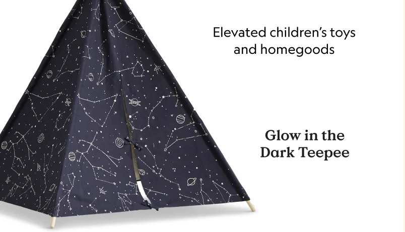 Glow in the Dark Teepee