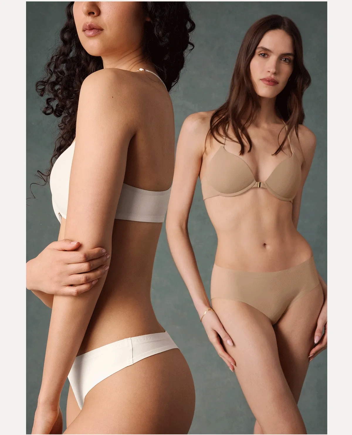 Racerback Lift Up Bra & No Show Undies