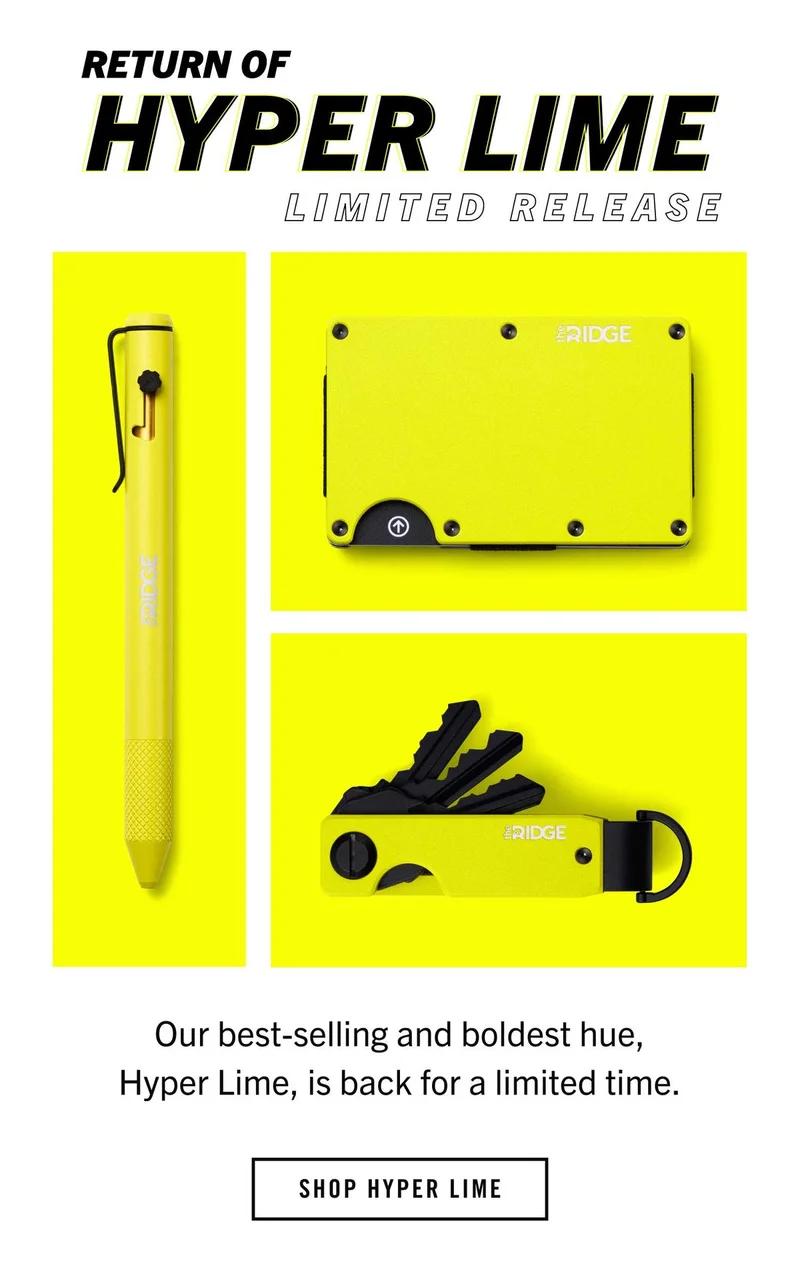 Limited Ed Hyper Lime Carbon