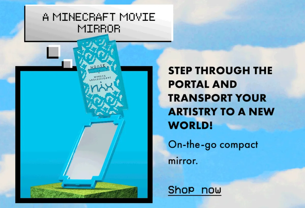A MINECRAFT MOVIE MIRROR
