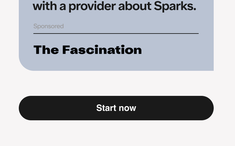 If you want to bring spontaneity back into the bedroom, it's time to connect with a provider about Sparks. Sponsored by The Fascination
