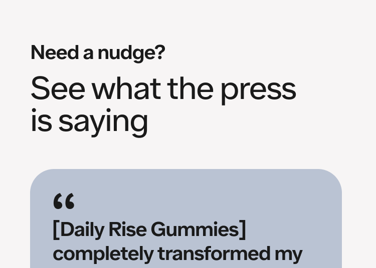 Need a nudge? See what the press is saying