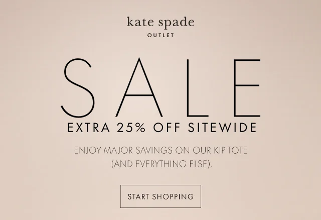 SALE EXTRA 25% OFF SITEWIDE ENJOY MAJOR SAVINGS ON OUR KIP TOTE (AND EVERYTHING ELSE). START SHOPPING