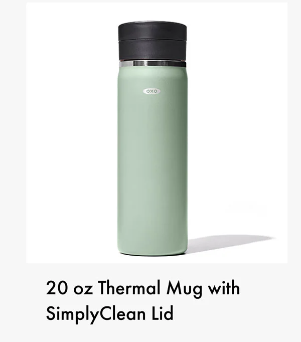 20 oz Thermal Mug with SimplyClean Lid