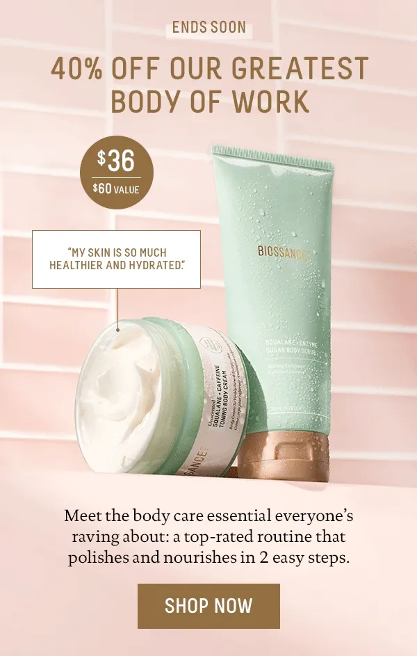 40% Off Our Greatest Body of Work