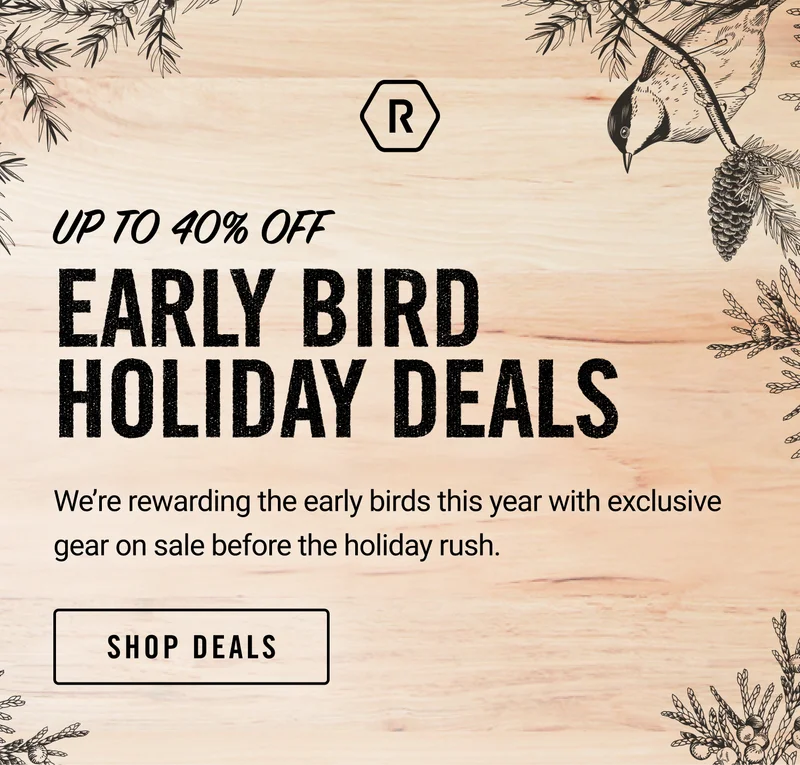 Up to 40% Off Early Bird Holiday Deals