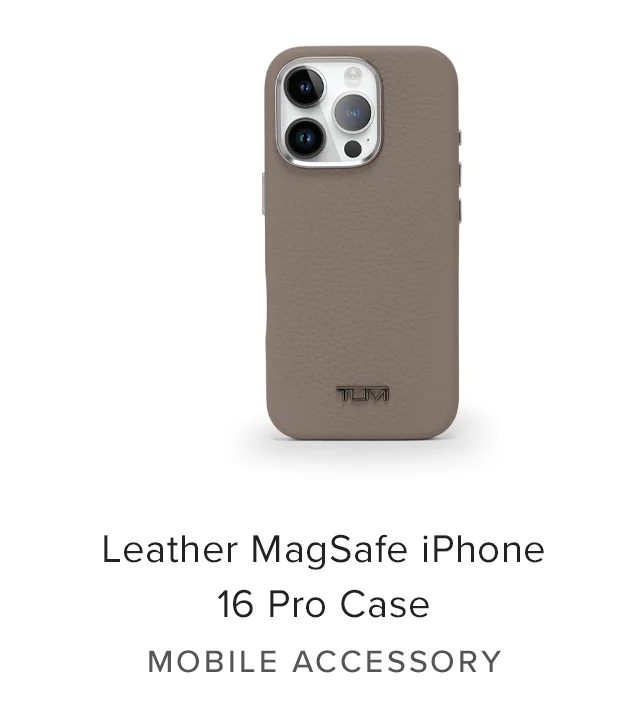 Leather MagSafe iPhone 16 Pro Case