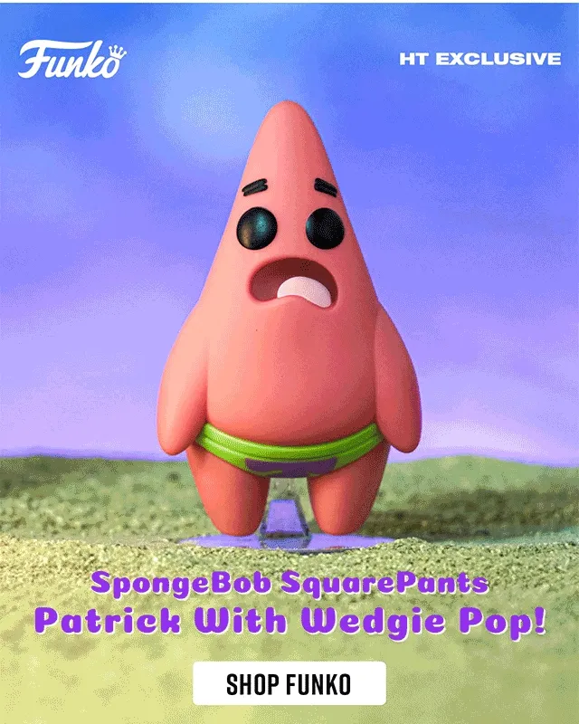 SpongeBob Squarepants Patrick with Wedgie Pop! Shop Funko
