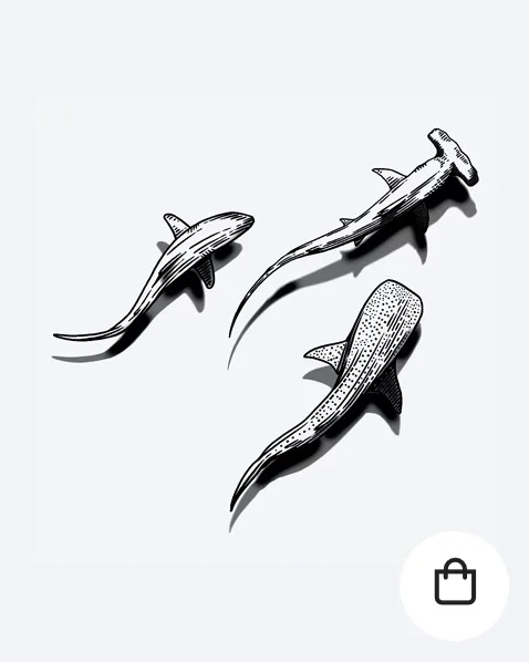 Shark Trident Tattoo