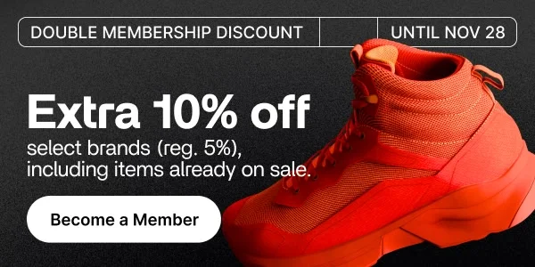 MEMBERSHIP DISCOUNT DOUBLED