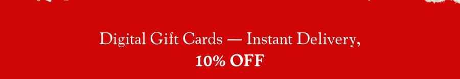 10% Off Gift Cards