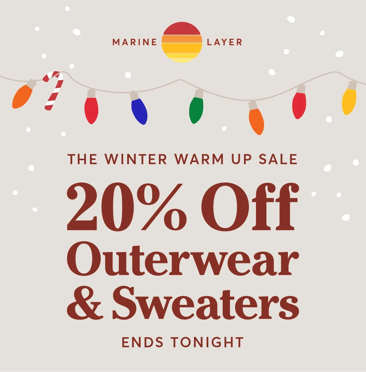 Quick Santa—to the sweaters and outerwear