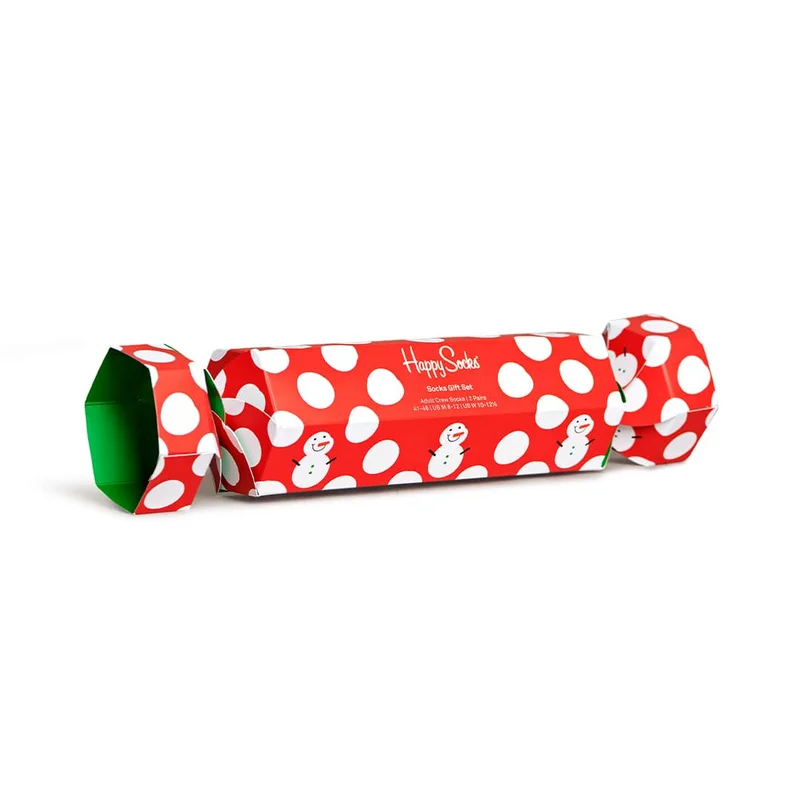 2-Pack Big Dot Snowman Socks Gift Set