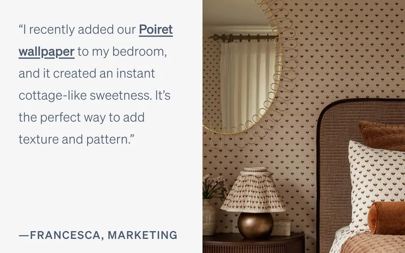 Shop Poiret Grasscloth Wallpaper