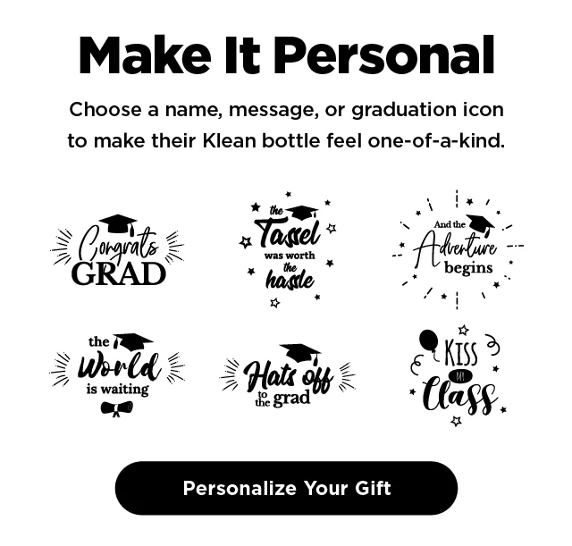 Make It Personal with Graduation Icons
