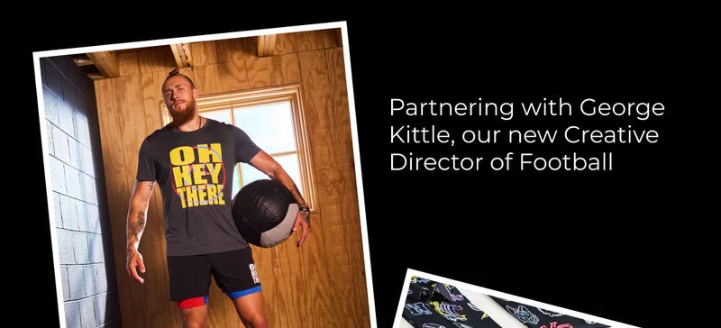Partnering with George Kittle, Creative Director of Football